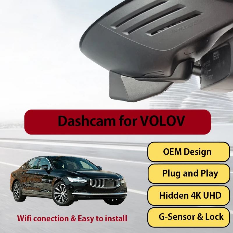 OEM Dash Cam Front Wireless 4K Wifi Dashcam Camera Recorder DVR for Volvo V60 S60 XC60 XC90 V90 S90 2018 2019 2020 2021 2022
OEM Dash Cam Front Wireless 4K Wifi Dashcam Camera Recorder DVR for Volvo V60 S60 XC60 XC90 V90 S90 2018 2019 2020 2021 2022