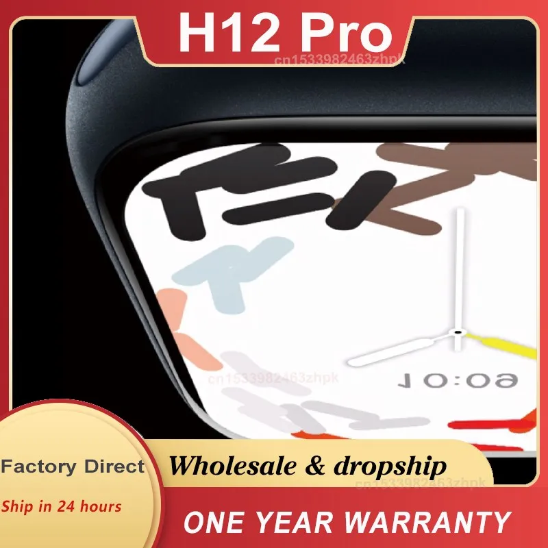 H12 Pro Smart Watch Women Men 4GB ROM 1.91 Inch IWO Series Watch 9 45mm NFC GPS BT Call Local Music Compass Sport Smartwatch
H12 Pro Smart Watch Women Men 4GB ROM 1.91 Inch IWO Series Watch 9 45mm NFC GPS BT Call Local Music Compass Sport Smartwatch