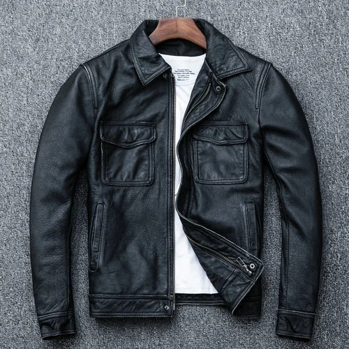 100% Genuine Leather Man Real Top Layer Cowhide s for Men Plus Size Spring Men's Jacket 2023 Veste Homme Xhl
100% Genuine Leather Man Real Top Layer Cowhide s for Men Plus Size Spring Men's Jacket 2023 Veste Homme Xhl