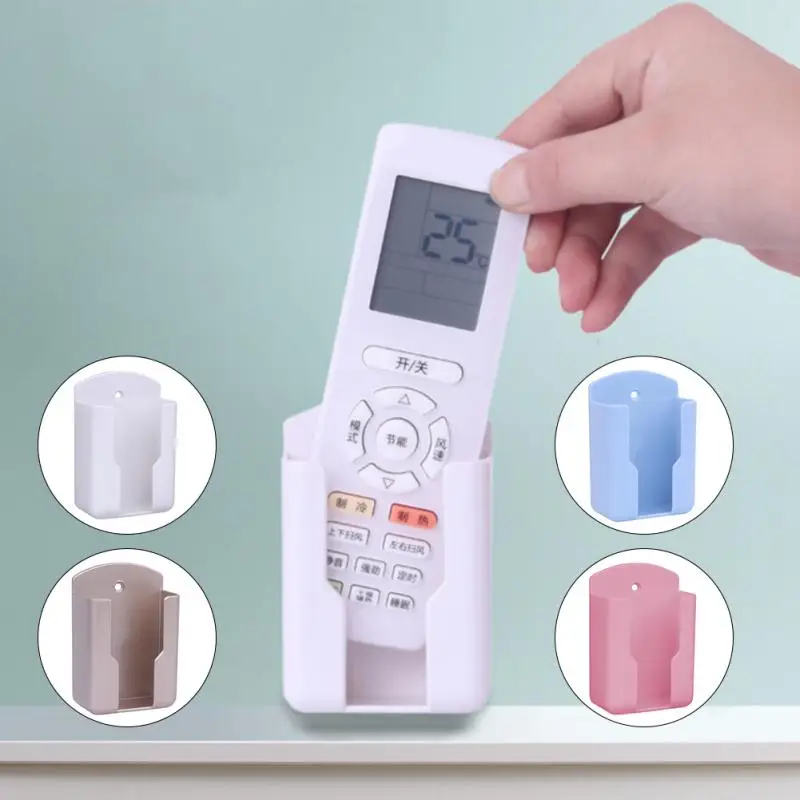 Multifunction Punch Free Storage Box Wall Mounted Air Conditioning TV Remote Control Holder Mobile Phone Plug Charging Holder
Multifunction Punch Free Storage Box Wall Mounted Air Conditioning TV Remote Control Holder Mobile Phone Plug Charging Holder