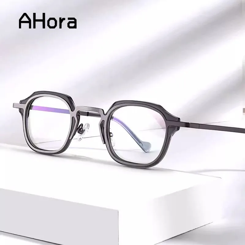 

Ahora Retro Blocking Blue Light Reading Glasses For Women&Men Small Frame Presbyopic Hyperopia Eyeglasses +1.0...+4.0 For Elder