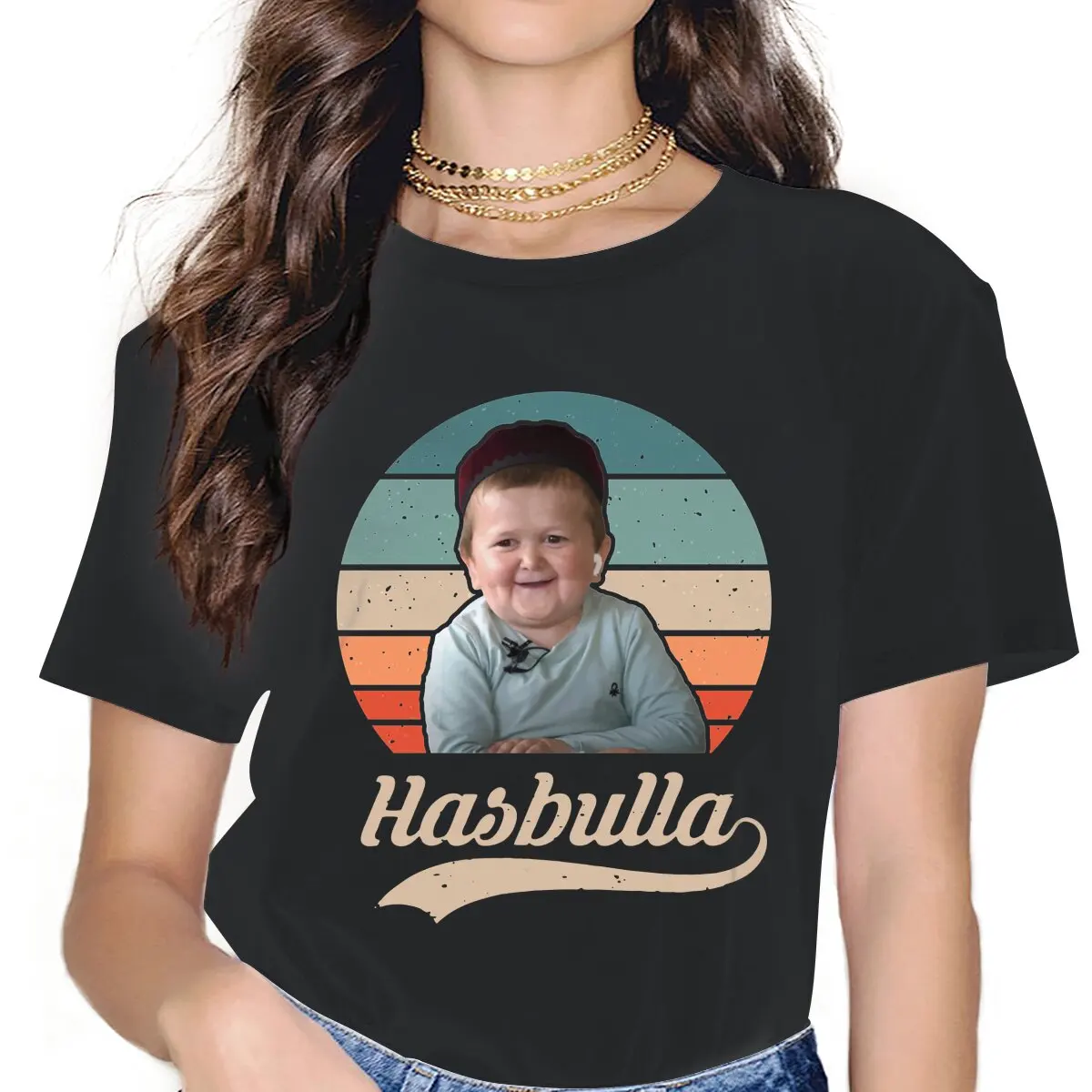 Khabib Blogger Women T Shirts Funny Hasbulla Unique Tee Shirt Short Sleeve Round Collar T-Shirt Printed Clothing
Khabib Blogger Women T Shirts Funny Hasbulla Unique Tee Shirt Short Sleeve Round Collar T-Shirt Printed Clothing