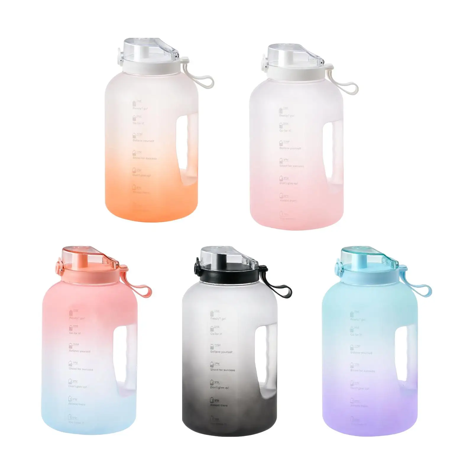 Reusable 2.5L Water Bottle Leakproof Big Water Jug for Running Fitness School Outdoor 
Reusable 2.5L Water Bottle Leakproof Big Water Jug for Running Fitness School Outdoor