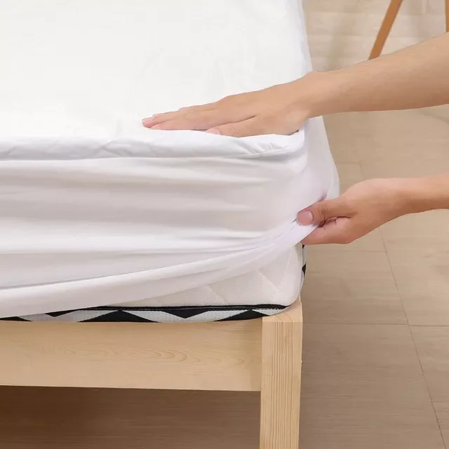 Bed Cover Smooth Microfiber Mattress Protector Waterproof Fitted Sheet Anti-mite Mattress Pad sabanas cama 150
Bed Cover Smooth Microfiber Mattress Protector Waterproof Fitted Sheet Anti-mite Mattress Pad sabanas cama 150
