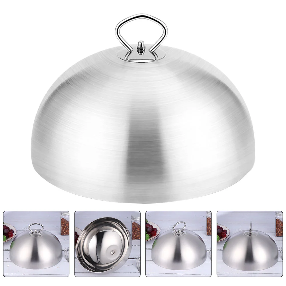 Cover Lid Dome Steak Pan Steaming Griddle Stainless Frying Cheese Grill Skillet Round Universal Steel Bastingmelting
Cover Lid Dome Steak Pan Steaming Griddle Stainless Frying Cheese Grill Skillet Round Universal Steel Bastingmelting