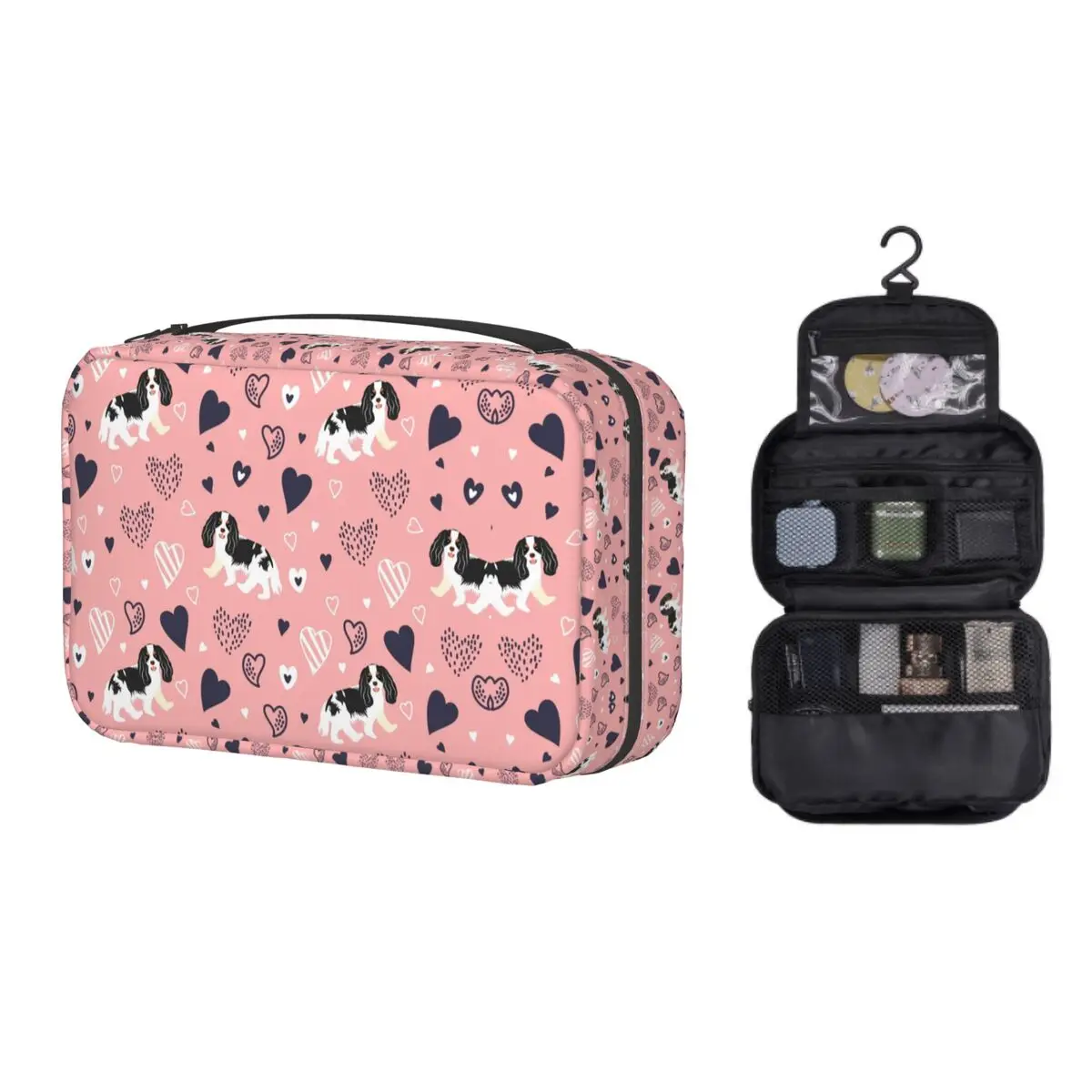 Hanging Travel Cavalier King Charles Spaniel Toiletry Bag Folding Cartoon Dog Makeup Cosmetic Organizer Storage Dopp Kit Box
Hanging Travel Cavalier King Charles Spaniel Toiletry Bag Folding Cartoon Dog Makeup Cosmetic Organizer Storage Dopp Kit Box