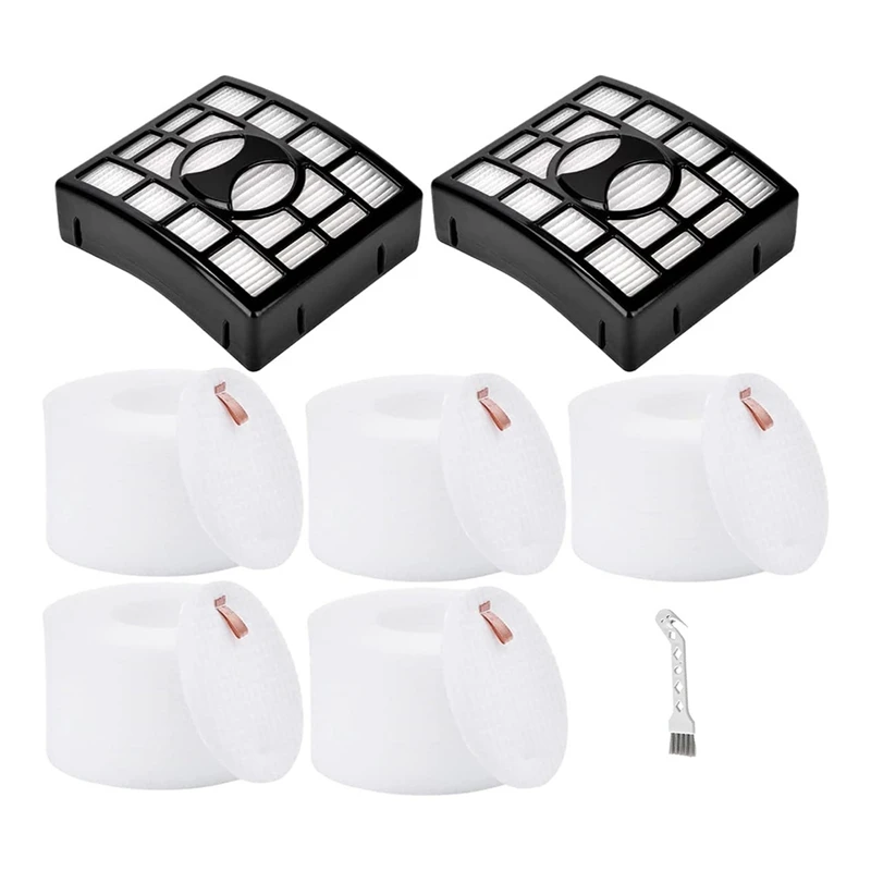 Сменные детали, Фильтры HEPA, совместимые с Shark NV680 NV800, аксессуары для пылесоса, фильтр для пылесоса