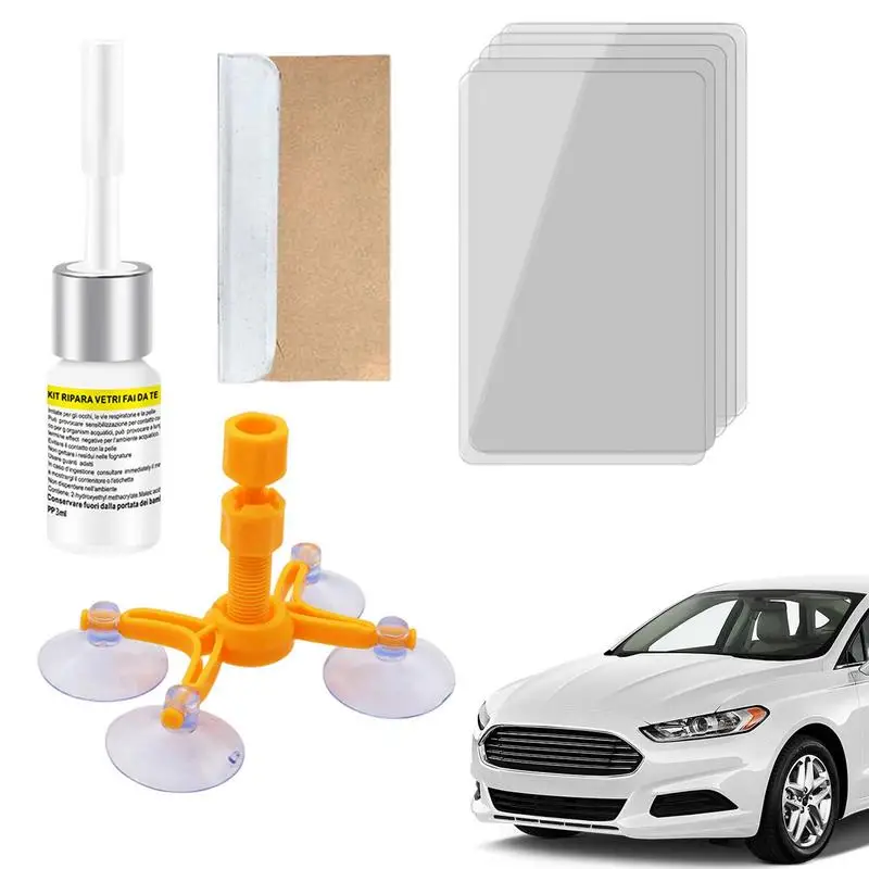 Auto Cracked Glass Repair Kit Glass Repair Agent Windshield DIY Cars Window Repair Tools Glass Impact Scratch Resin Repair Agent
Auto Cracked Glass Repair Kit Glass Repair Agent Windshield DIY Cars Window Repair Tools Glass Impact Scratch Resin Repair Agent