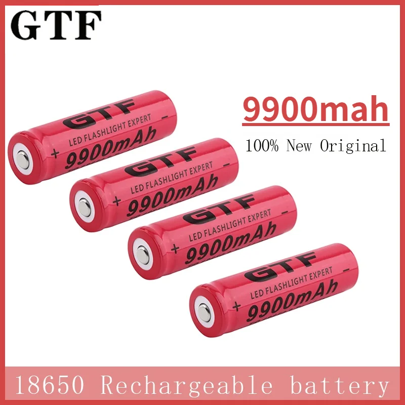 Neue 18650 Lithium-batterie Wiederaufladbare 9900 Starke Licht Taschenlampe Akku 3.7v Battery
Neue 18650 Lithium-batterie Wiederaufladbare 9900 Starke Licht Taschenlampe Akku 3.7v Battery
