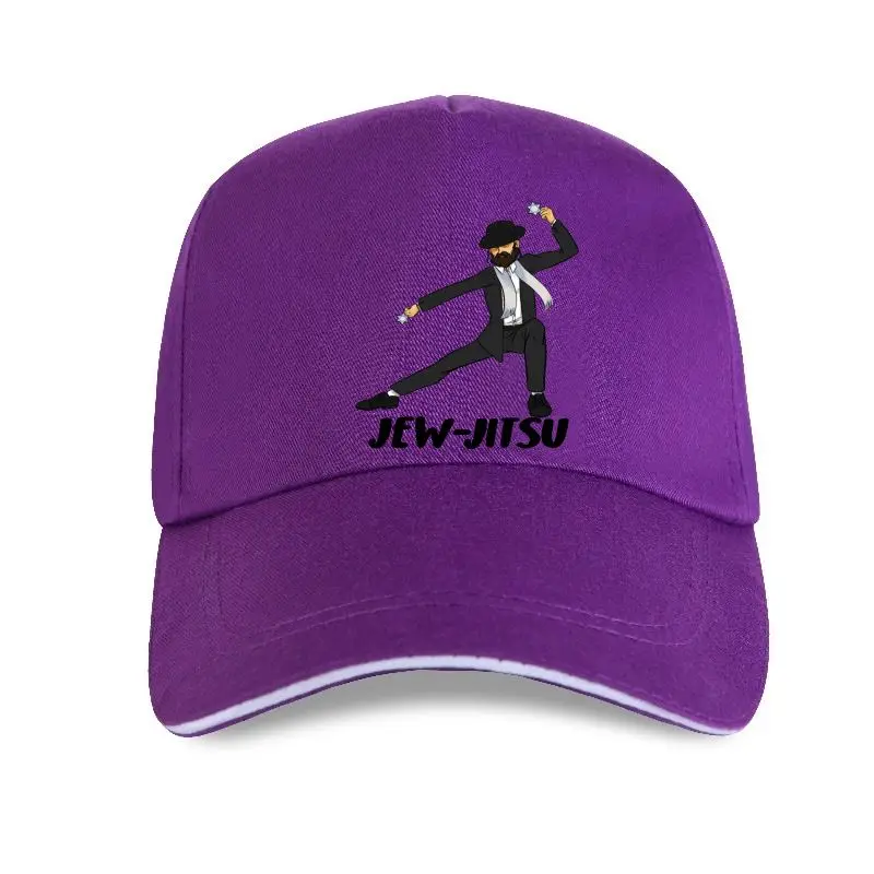 

new cap hat Jew Jitsu Funny Jewish Hannukah Anti-Wrinkle Trend Baseball Cap Spring Autumn Plus Size 3xl Customized Funny