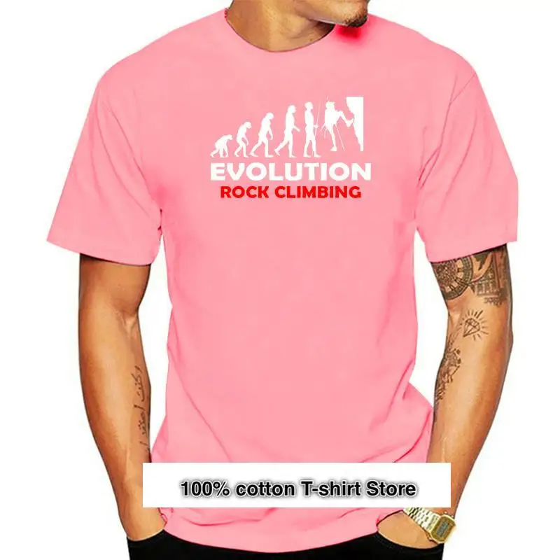 Camiseta de EVOLUTION ROCK CLIMBINGER para hombre, camisetas de montañismo, regalo 
Camiseta de EVOLUTION ROCK CLIMBINGER para hombre, camisetas de montañismo, regalo