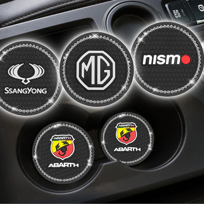 1/2Pcs Car Logo Coasters Car Interior Diamond Coaster Car Goods For Fiat Accessories 500 Tipo Panda Egea Bravo Ducato Stilo QUBO
1/2Pcs Car Logo Coasters Car Interior Diamond Coaster Car Goods For Fiat Accessories 500 Tipo Panda Egea Bravo Ducato Stilo QUBO