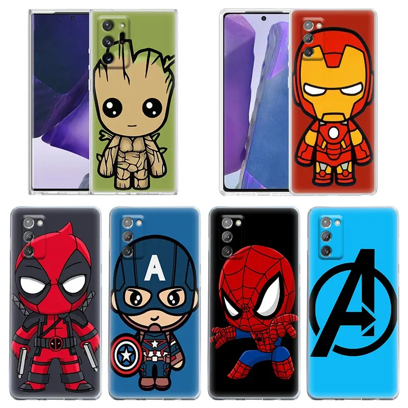 Marvel Case For Samsung Note 20 Ultra 5G 8 9 Plus Funda Galaxy A50 A70 A30 A20 A01 Clear Cover Iron Man Groot Spiderman Avengers
Marvel Case For Samsung Note 20 Ultra 5G 8 9 Plus Funda Galaxy A50 A70 A30 A20 A01 Clear Cover Iron Man Groot Spiderman Avengers