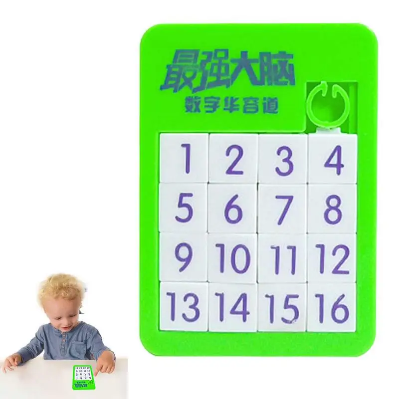 Slide Puzzles For Kids Pocket-Sized 16 Klotski Puzzle For Brainstorm Slide Puzzle Brain Teaser IQ Game Party Toys Educational 
Slide Puzzles For Kids Pocket-Sized 16 Klotski Puzzle For Brainstorm Slide Puzzle Brain Teaser IQ Game Party Toys Educational