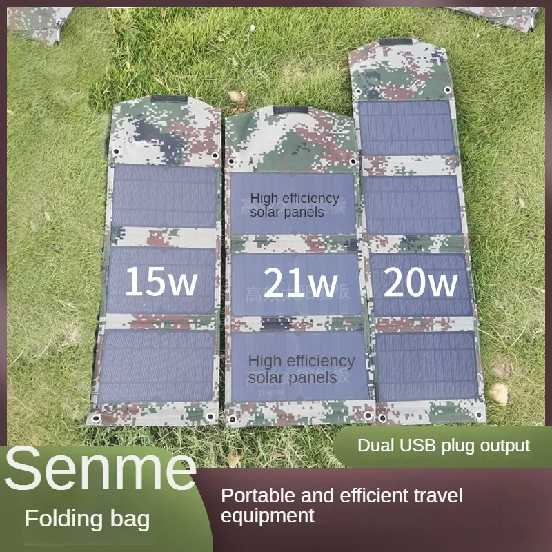 21W Folding Solar Panel Bag Portable Foldable Outdoor Solar Panel Charger 5V 2.1A USB Output for Mobile Phone Camping Hiking
21W Folding Solar Panel Bag Portable Foldable Outdoor Solar Panel Charger 5V 2.1A USB Output for Mobile Phone Camping Hiking