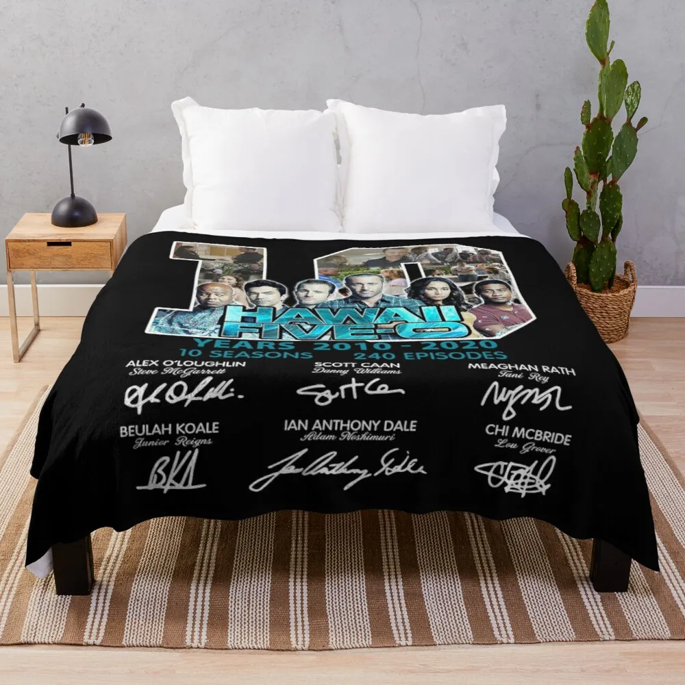 Hawaii Five O 10 Years 2010 2020 Signatures Short Throw Blanket Nap Blanket Beach Blanket
Hawaii Five O 10 Years 2010 2020 Signatures Short Throw Blanket Nap Blanket Beach Blanket