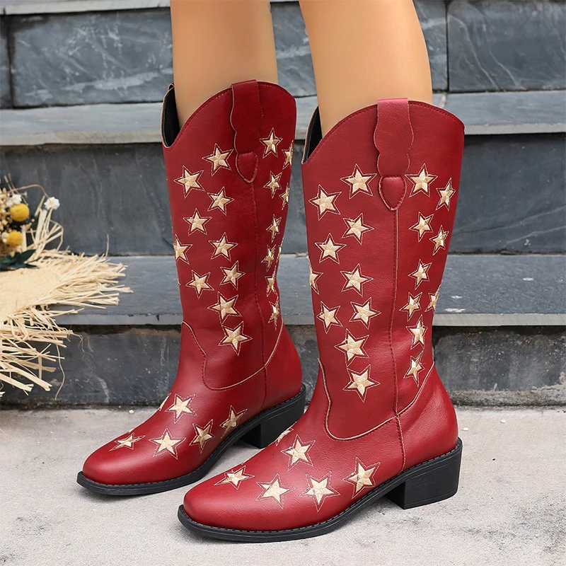 Print Chelsea Boots Women Mid Calf Chunky Shoes Winter 2024 Fashion Walking Square Toe Long Boots Trend Gladiator Femme Botas
Print Chelsea Boots Women Mid Calf Chunky Shoes Winter 2024 Fashion Walking Square Toe Long Boots Trend Gladiator Femme Botas