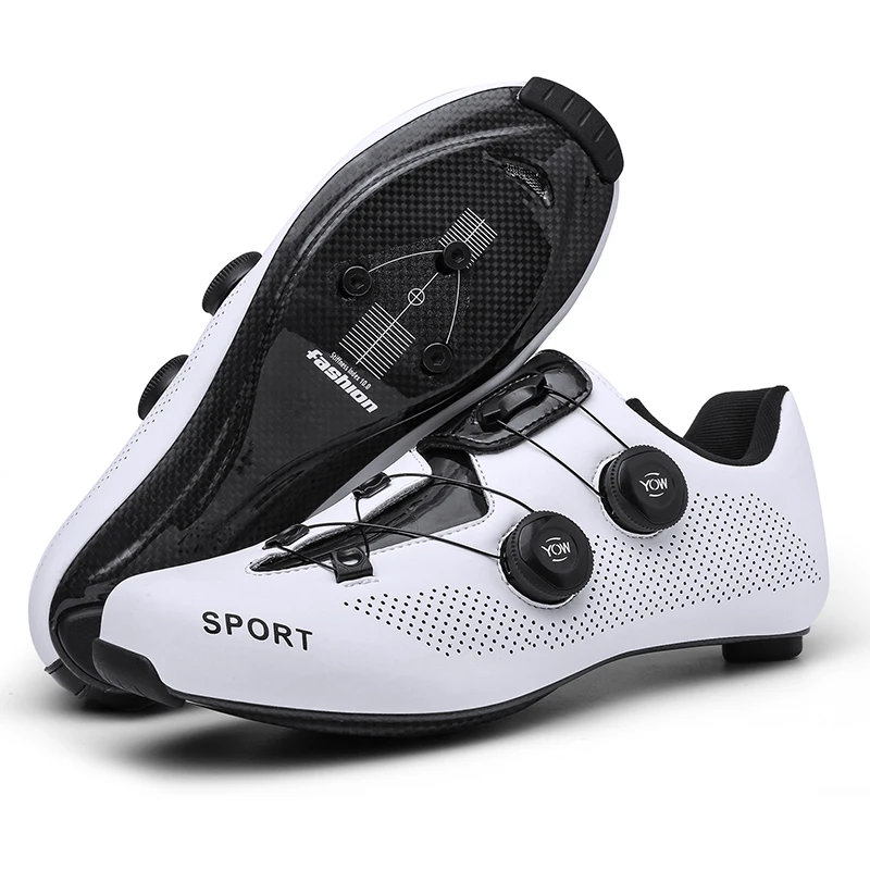New carbon fiber cycling sneakers men's women's cycling shoes road bike shoes ultra light professional cycling shoes
New carbon fiber cycling sneakers men's women's cycling shoes road bike shoes ultra light professional cycling shoes