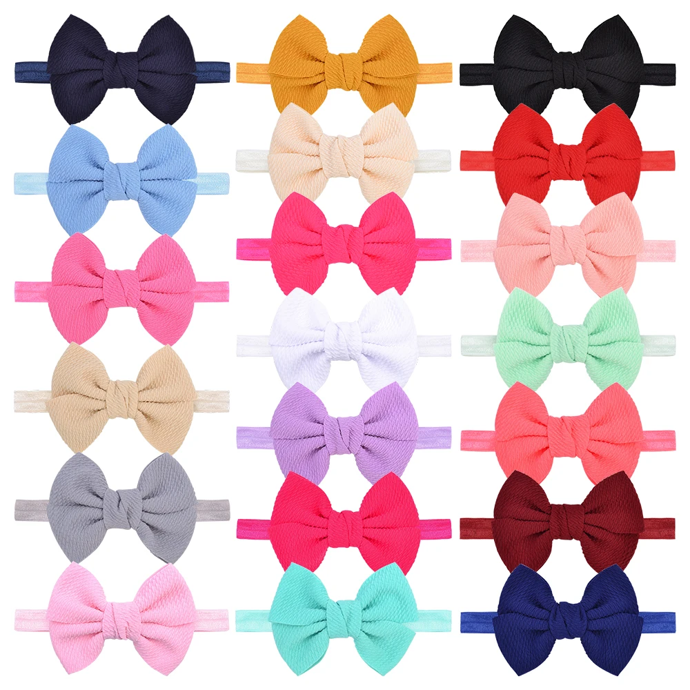 1Piece Solid Color Kids Bows Headband For Baby Girls Nylon Bowknot Elastic Hair Band Lovely Newborn Headwear Hair Accessories 
1Piece Solid Color Kids Bows Headband For Baby Girls Nylon Bowknot Elastic Hair Band Lovely Newborn Headwear Hair Accessories