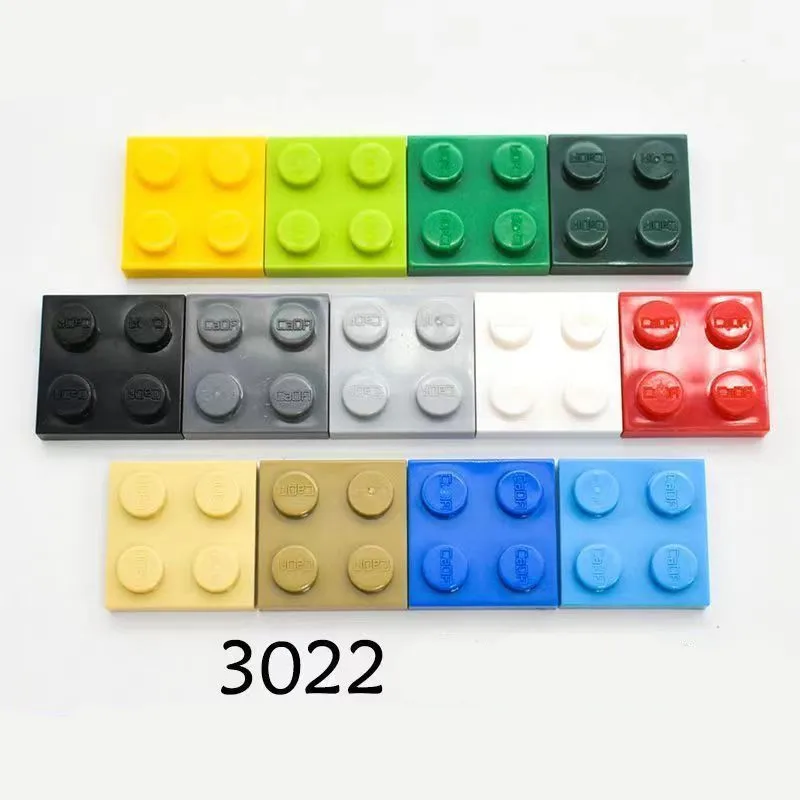 

Совместим с 3022 мелкими конструкторами из мелких частиц 2x2, Базовая Технология тонкой пластины, образовательные строительные блоки и запасные части