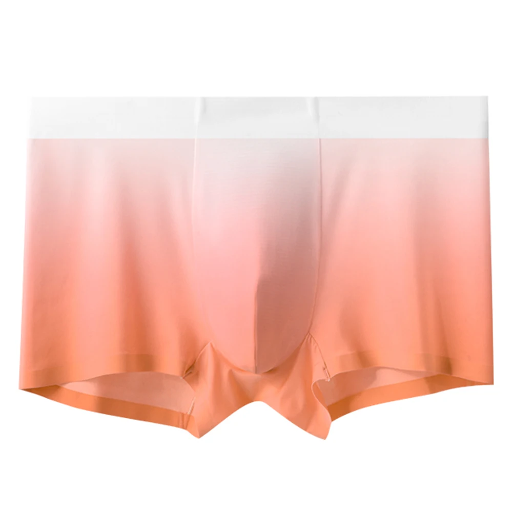Men Ice Silk Underwear Boxer Briefs Breathable Stretch Boxershort Seamless Lingerie Gradient Underpants Sleep Bottoms
Men Ice Silk Underwear Boxer Briefs Breathable Stretch Boxershort Seamless Lingerie Gradient Underpants Sleep Bottoms