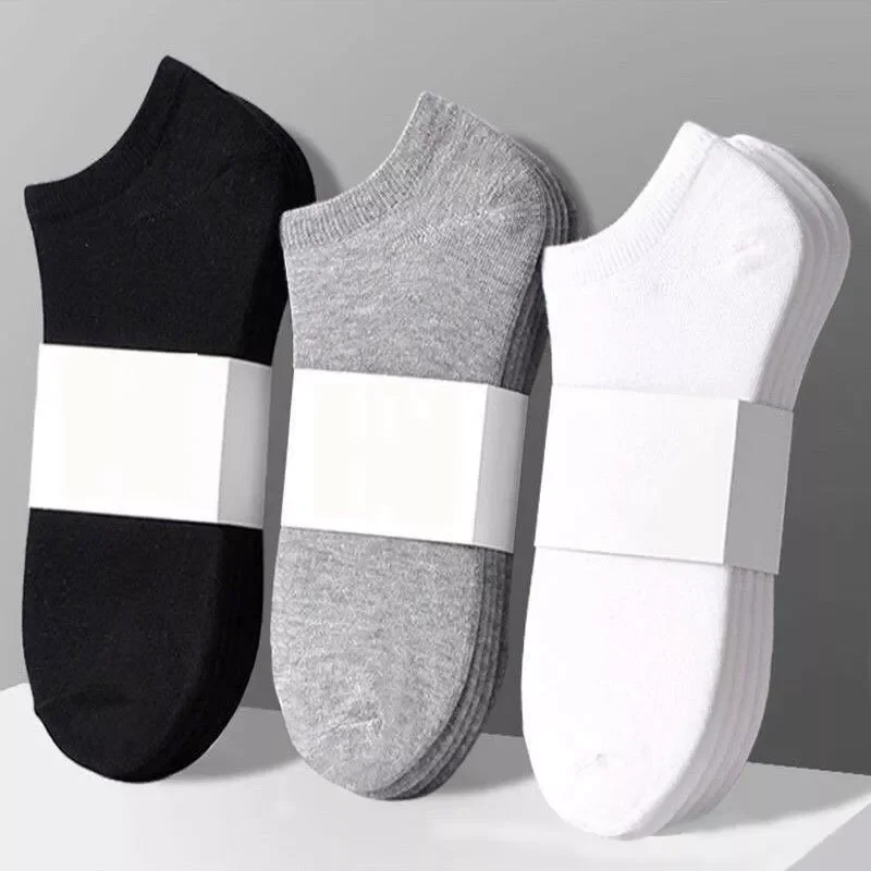 5 Pairs Women Men Socks Breathable Sports Socks Solid Color Boat Socks Summer Comfortable Cotton Ankle Socks White Black Gray
5 Pairs Women Men Socks Breathable Sports Socks Solid Color Boat Socks Summer Comfortable Cotton Ankle Socks White Black Gray