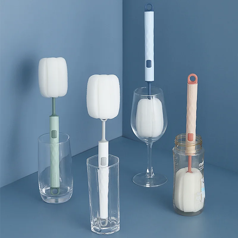 Detachable Cup Brush Sponge Clean Bottle Tool Long Handle Wine Glass Gadget Kitchen Assistant Wash Household Supplies Creative
Detachable Cup Brush Sponge Clean Bottle Tool Long Handle Wine Glass Gadget Kitchen Assistant Wash Household Supplies Creative