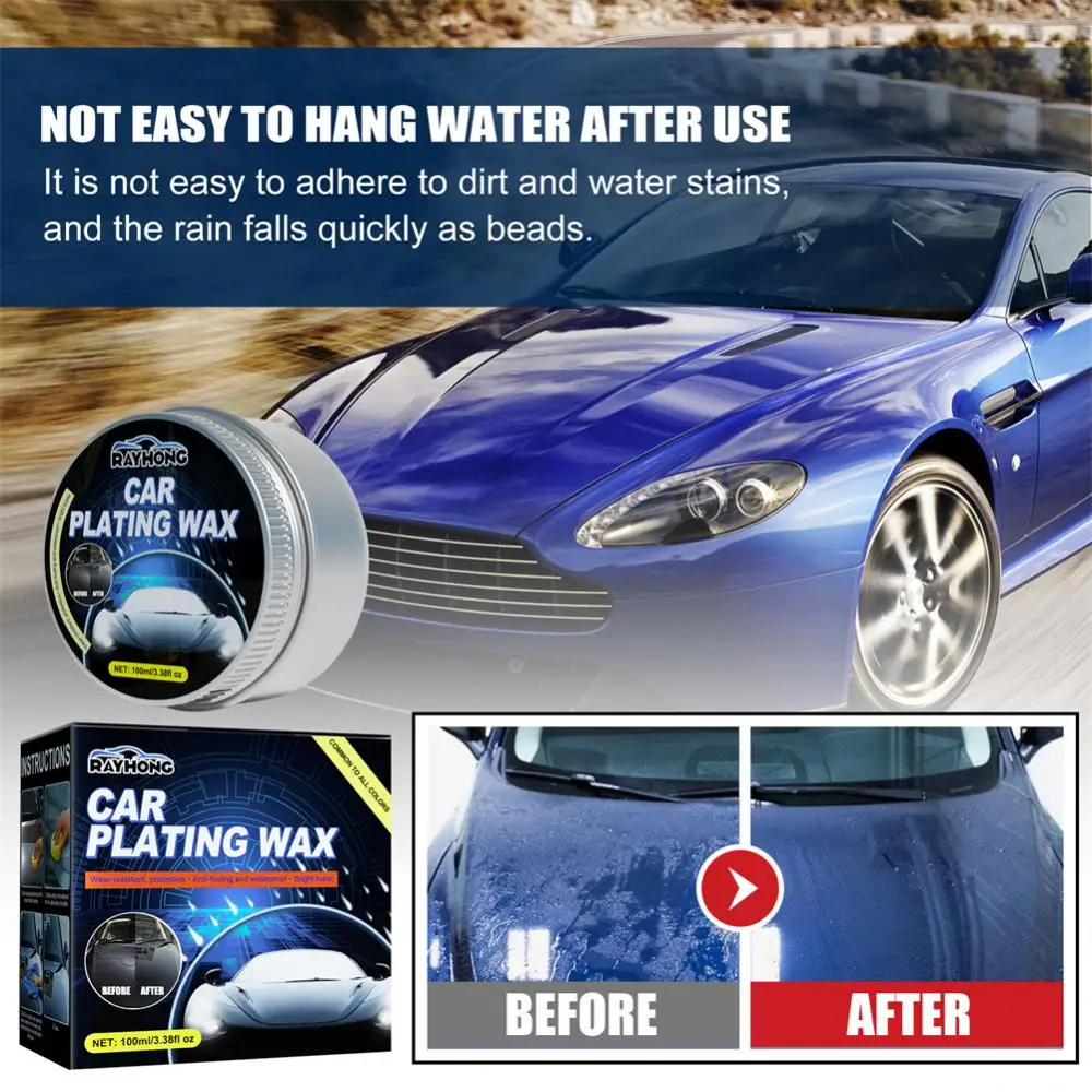 Car Wax Durable 100ml New Car Coating Wax Antifouling And Waterproof Wear-resistant Protection Car Cleaning Agent Practical 142g
Car Wax Durable 100ml New Car Coating Wax Antifouling And Waterproof Wear-resistant Protection Car Cleaning Agent Practical 142g