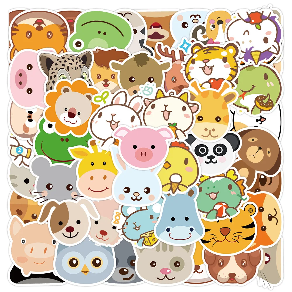 10/30/50PCS Cartoon Small Animal Personality Graffiti Creative Sticker Desk Laptop Suitcase Guitar Waterproof Sticker Wholesale 
10/30/50PCS Cartoon Small Animal Personality Graffiti Creative Sticker Desk Laptop Suitcase Guitar Waterproof Sticker Wholesale
