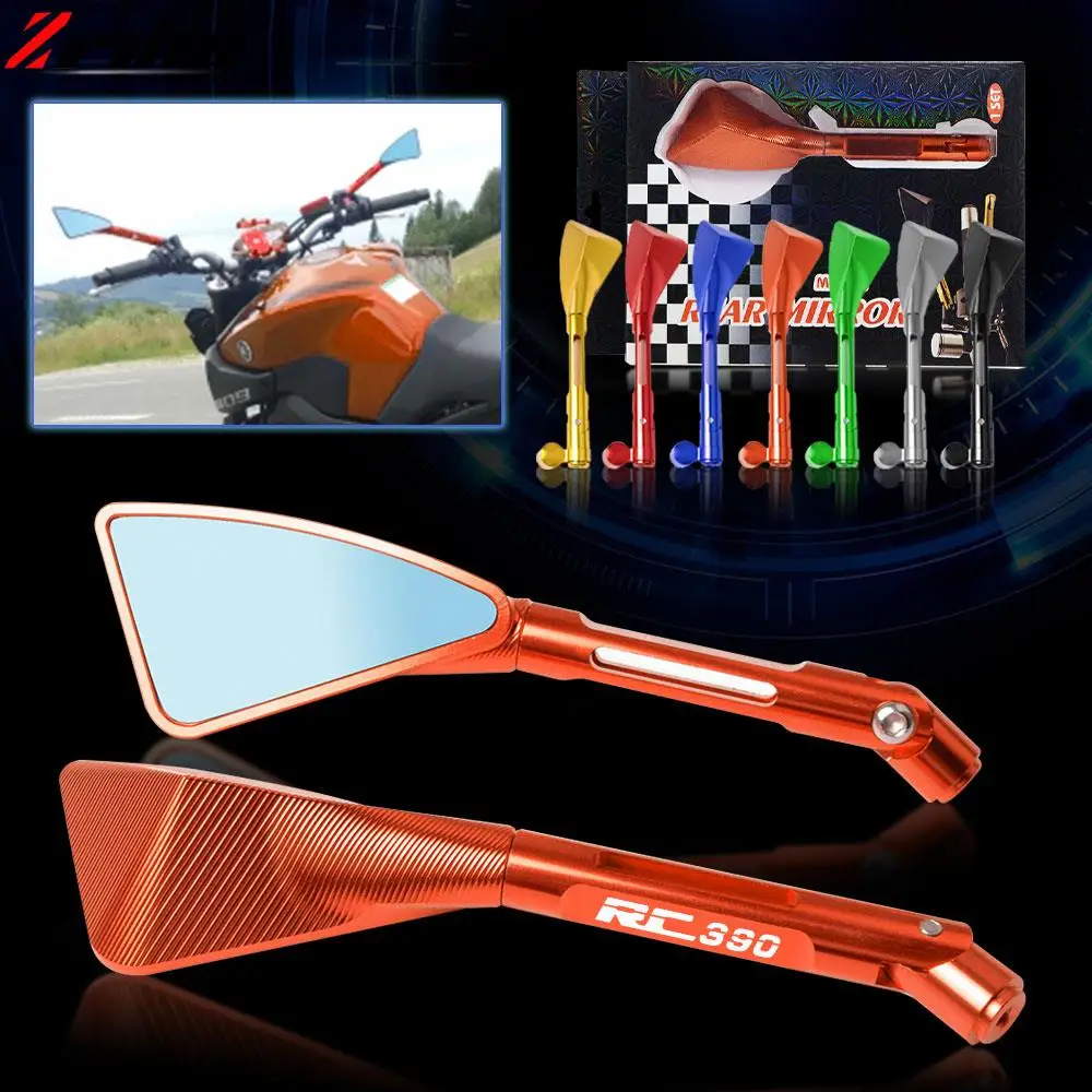 Universal Motorcycle Mirror Aluminum Rearview Side Mirrors For RC390 2013 2014 2015 2016 2017 2018 2019 2020 RC 390 Accessories
Universal Motorcycle Mirror Aluminum Rearview Side Mirrors For RC390 2013 2014 2015 2016 2017 2018 2019 2020 RC 390 Accessories