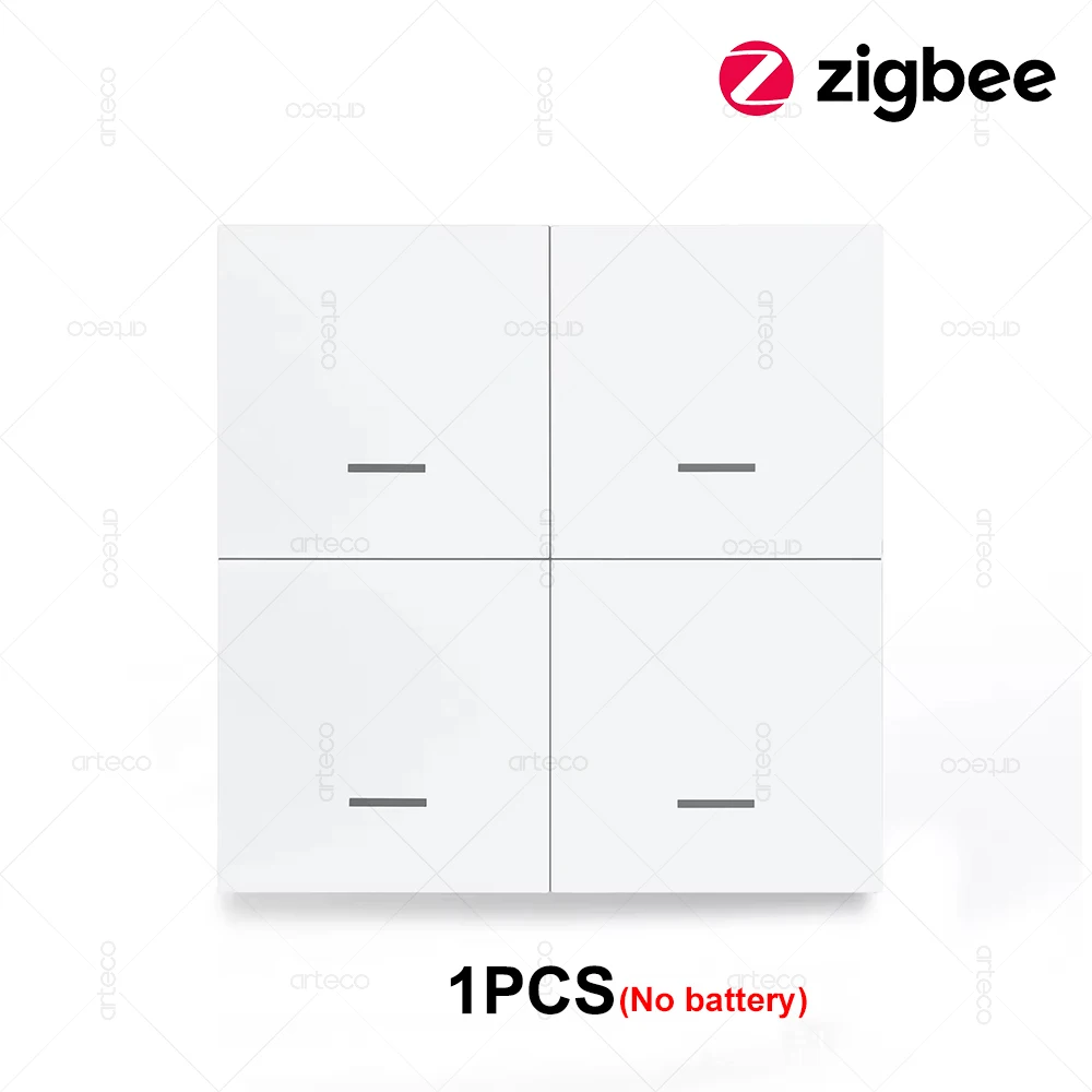 Умный беспроводной переключатель сцен ZigBee 3.0
Умный беспроводной переключатель сцен ZigBee 3.0