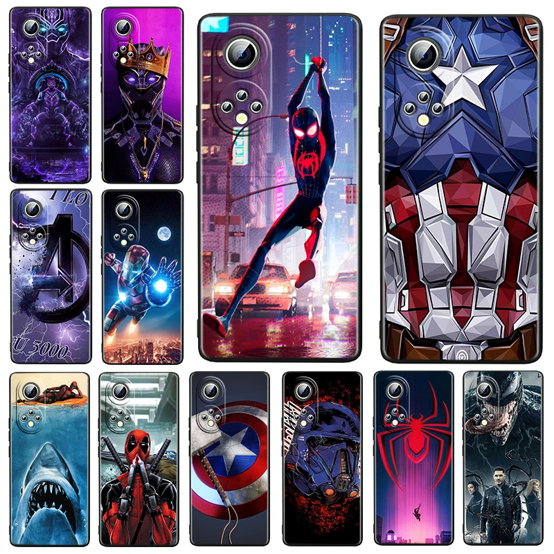 Marvel Iron Man Hot For Honor 60 50 30 20 20S Pro Plus 5G Magic3 Play5 5T Lite Soft Silicone Black Phone Case Fundas Capa Cover
Marvel Iron Man Hot For Honor 60 50 30 20 20S Pro Plus 5G Magic3 Play5 5T Lite Soft Silicone Black Phone Case Fundas Capa Cover