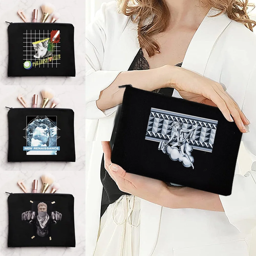 Women Cosmetic Bag Lipstick Organizer Bag Wallet Travel Toiletries Washbag Pencil Bag Wedding Makeup Bag Sculpture Print
Women Cosmetic Bag Lipstick Organizer Bag Wallet Travel Toiletries Washbag Pencil Bag Wedding Makeup Bag Sculpture Print
