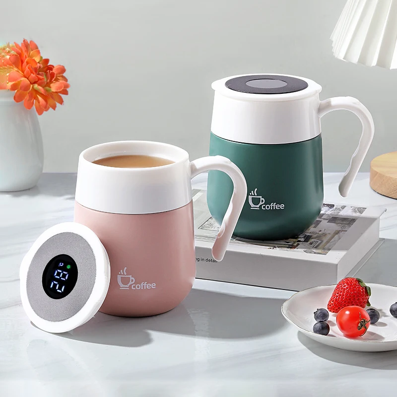 New Intelligent Thermal Mug Temperature Display Stainless Steel Large Capacity Thermos Cup For Coffee Tea Water Digital Mugs
New Intelligent Thermal Mug Temperature Display Stainless Steel Large Capacity Thermos Cup For Coffee Tea Water Digital Mugs