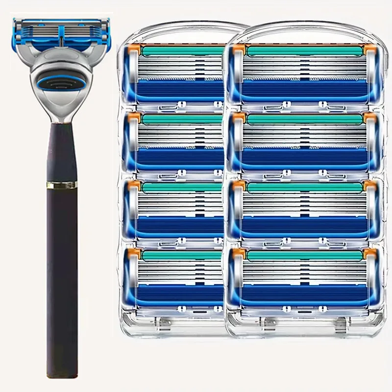 Black Luxury Metal Holder Razors for Shaving Men Straight Shaving Razor Womens Hair Removal 36 Shaving Blades Manual Shaver
Black Luxury Metal Holder Razors for Shaving Men Straight Shaving Razor Womens Hair Removal 36 Shaving Blades Manual Shaver