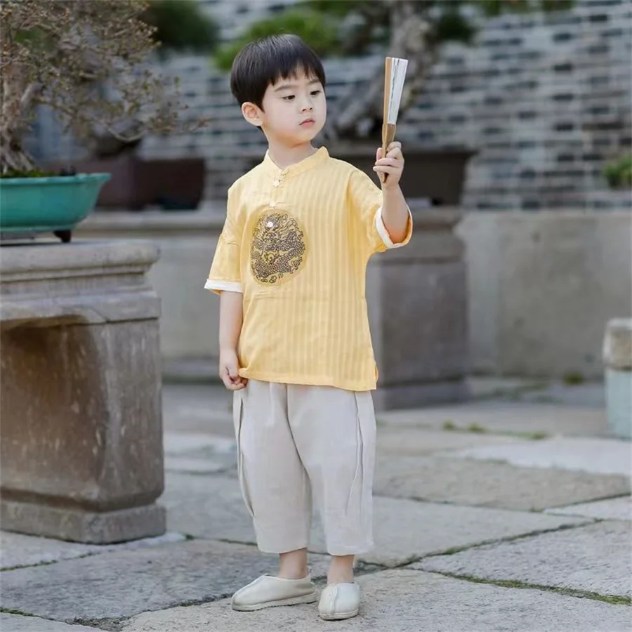 New Sports Suit summer Tracksuit Boy 2022 Korea Linen short Sleeve Clothes Set 4 5 6 7 8 9 10 11 12 13 14 Year Suit for Boy
New Sports Suit summer Tracksuit Boy 2022 Korea Linen short Sleeve Clothes Set 4 5 6 7 8 9 10 11 12 13 14 Year Suit for Boy