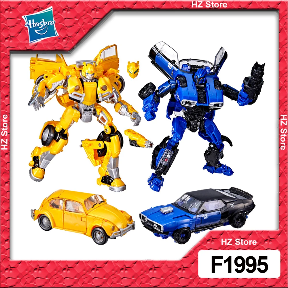 Трансформеры Hasbro Studio Series Buzzworthy Deluxe 18BB High Octane Bumblebee VS 46BB Dropkick Stinger, игрушки для подарка F1995 
Трансформеры Hasbro Studio Series Buzzworthy Deluxe 18BB High Octane Bumblebee VS 46BB Dropkick Stinger, игрушки для подарка F1995