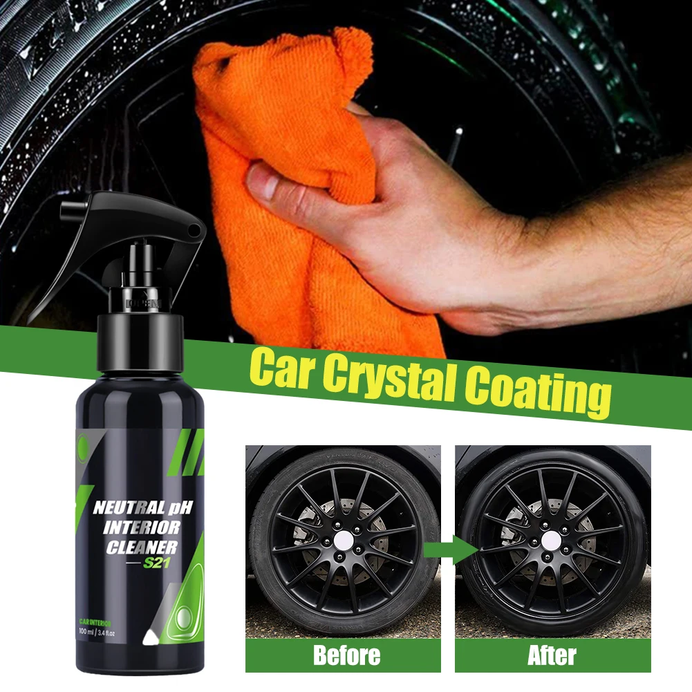 100ml Ceramic Car Coating Spray Paint Care Polishing Paste Nano Products Hydrophobic Quick Coat Liquid Wax Car Care Tool Kit
100ml Ceramic Car Coating Spray Paint Care Polishing Paste Nano Products Hydrophobic Quick Coat Liquid Wax Car Care Tool Kit
