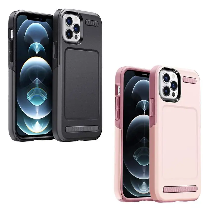

For Iphone12/12 Pro Anti-fall Protective Case Anti-Scratch Shockproof Sturdy Phone Cover Perfect Fit Comprehensive Protection