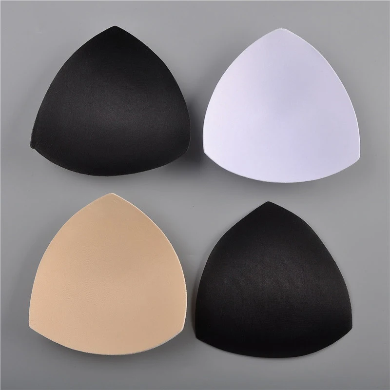 1pair Bikini Bra Pad Triangle Cups Chest Push Up Insert Foam Pads for Swimsuit Padding Accessories Removeable Enhancer Bra Pads
1pair Bikini Bra Pad Triangle Cups Chest Push Up Insert Foam Pads for Swimsuit Padding Accessories Removeable Enhancer Bra Pads