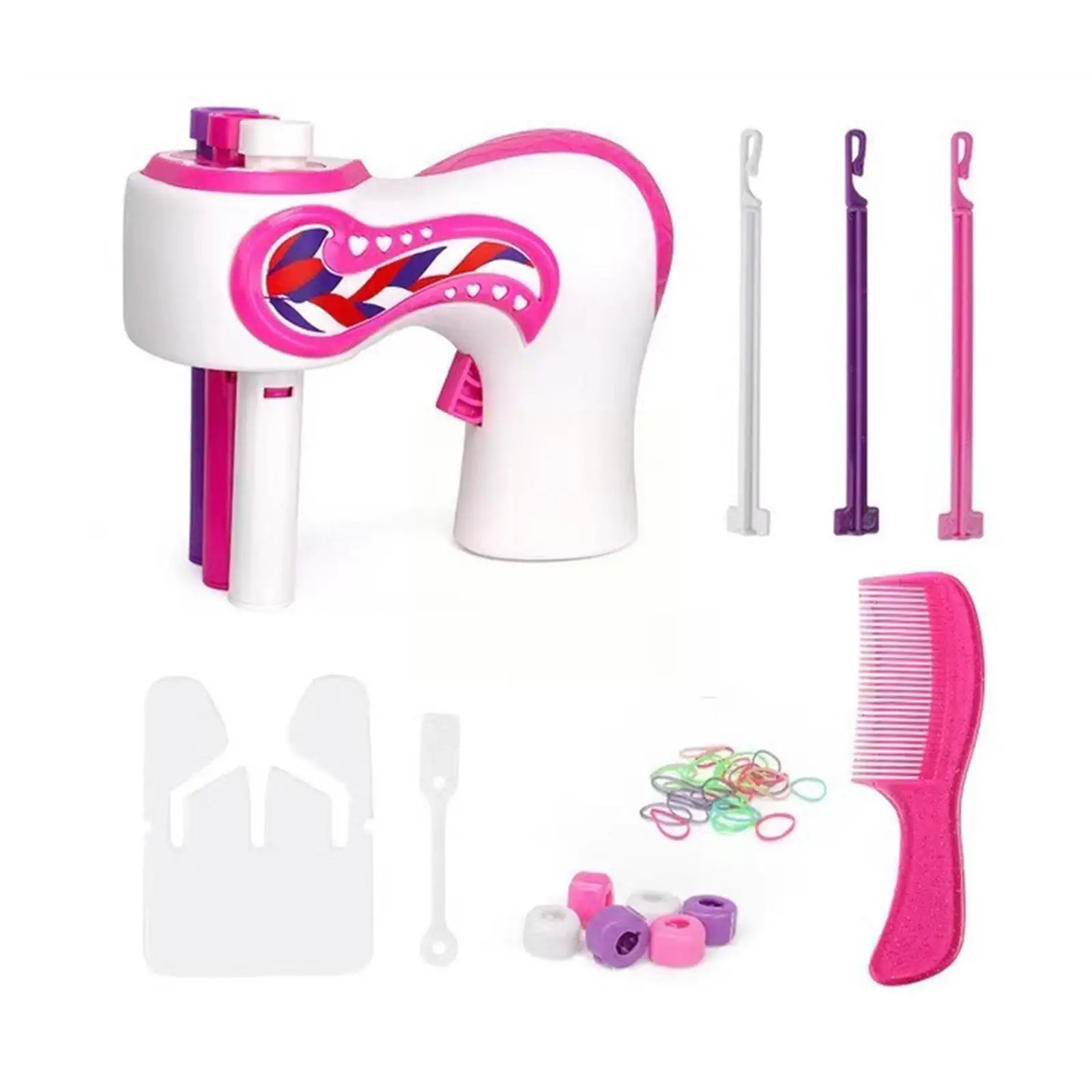 Girl Automatic Hair Braider Electric DIY Hair Weave Gift Roll Braiding Twisted Knitting Girl Styling Machine Twist Tools Ha J9G6
Girl Automatic Hair Braider Electric DIY Hair Weave Gift Roll Braiding Twisted Knitting Girl Styling Machine Twist Tools Ha J9G6