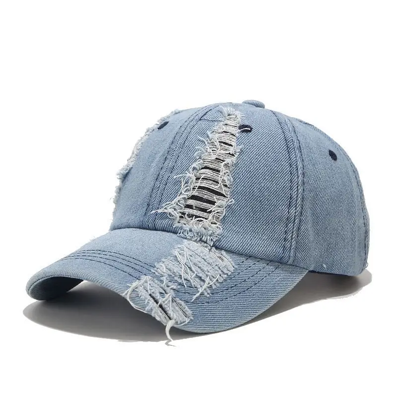 2022 Spring And Autumn Fashion Worn Denim Cap Summer Outdoor Leisure Visor Hat Trend Hole Baseball Caps Hip Hop Sport Hats
2022 Spring And Autumn Fashion Worn Denim Cap Summer Outdoor Leisure Visor Hat Trend Hole Baseball Caps Hip Hop Sport Hats
