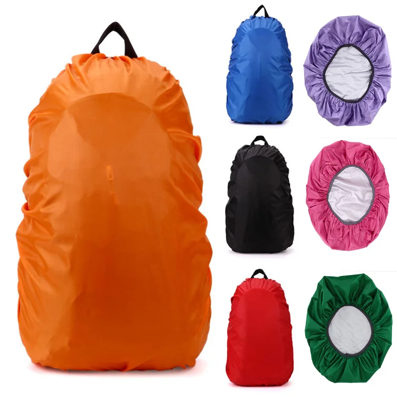 

1Pcs 35-80L Adjustable Backpack Rain Cover Portable Waterproof Outdoor Accessories Dustproof Camping Hiking Climbing Raincover