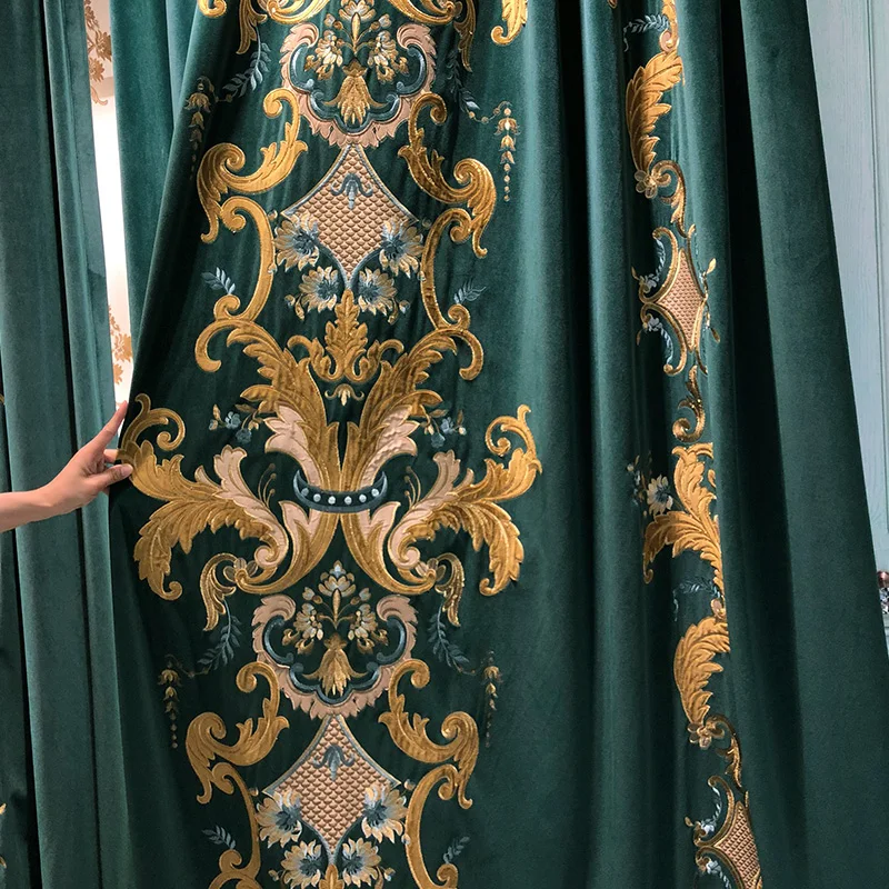 European Retro Curtains for Living Room Luxury Grand Curtain Bedroom Villa Curtains High-shading Cortina Valance Home Custom
European Retro Curtains for Living Room Luxury Grand Curtain Bedroom Villa Curtains High-shading Cortina Valance Home Custom