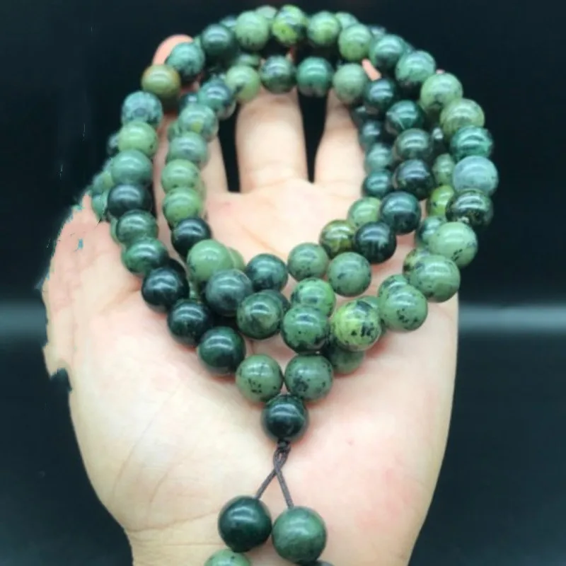 Natural Tibetan Jade Medicine King Stone108 Multi Circle Buddha Beads Hand String Men's and Women's Health Care Bracelet Jewelry
Natural Tibetan Jade Medicine King Stone108 Multi Circle Buddha Beads Hand String Men's and Women's Health Care Bracelet Jewelry