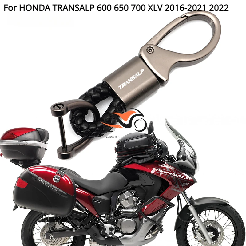 For HONDA TRANSALP 600 650 700 XLV 2016-2021 2022 Motorcycle Accessories Keyring Metal Key Ring Braided rope Keychain 
For HONDA TRANSALP 600 650 700 XLV 2016-2021 2022 Motorcycle Accessories Keyring Metal Key Ring Braided rope Keychain