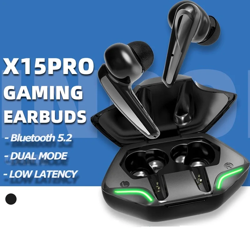 TWS-наушники X15 Pro для мобильных игр, беспроводные наушники, гарнитура с зарядным чехлом для IPhone, Android, Xiaomi
TWS-наушники X15 Pro для мобильных игр, беспроводные наушники, гарнитура с зарядным чехлом для IPhone, Android, Xiaomi