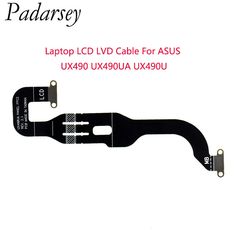 Padarsey 10 Pcs LCD Screen CABLE For Asus ZenBook Deluxe UX490 UX490UA UX490U UX490UAR Laptop LED LVDS Cables Connector Flex
Padarsey 10 Pcs LCD Screen CABLE For Asus ZenBook Deluxe UX490 UX490UA UX490U UX490UAR Laptop LED LVDS Cables Connector Flex