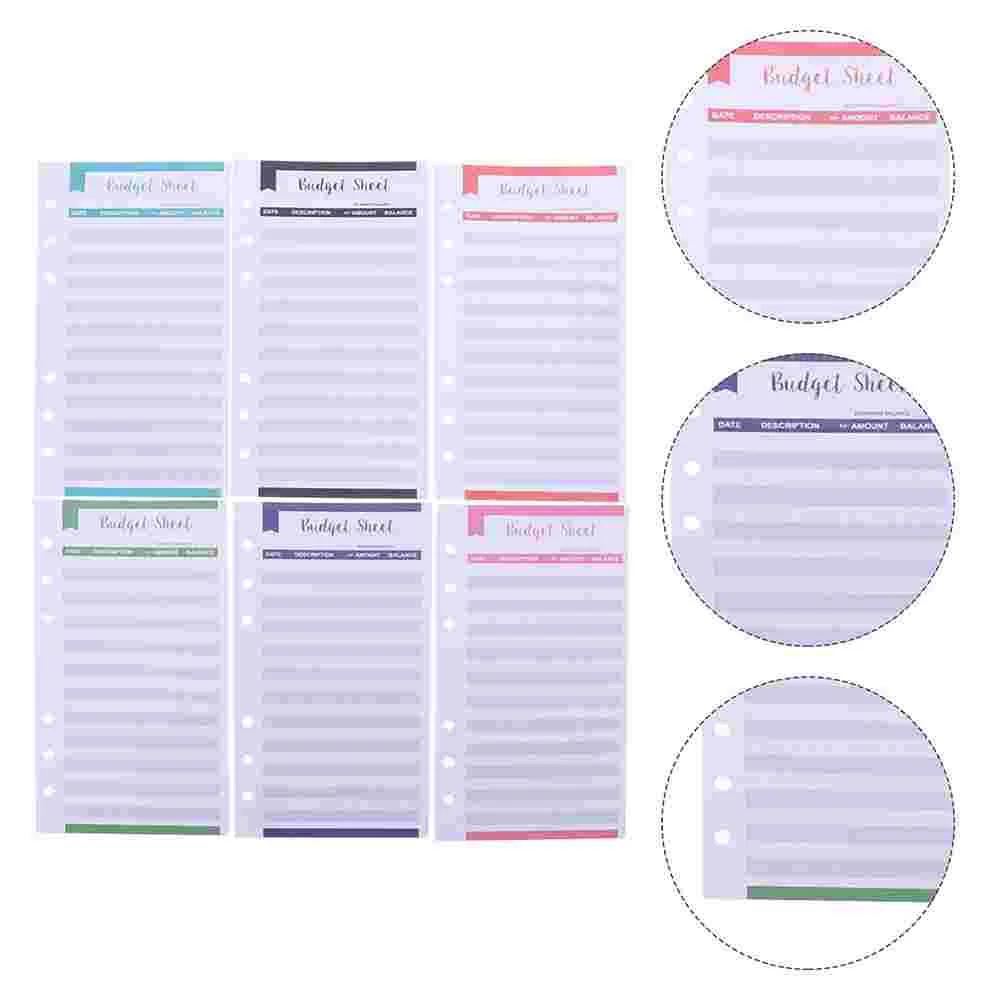 40Pcs Budget Sheets Cash Plan Cards Portable Budget Cards Expense Budget Sheets (Assorted Color)
40Pcs Budget Sheets Cash Plan Cards Portable Budget Cards Expense Budget Sheets (Assorted Color)