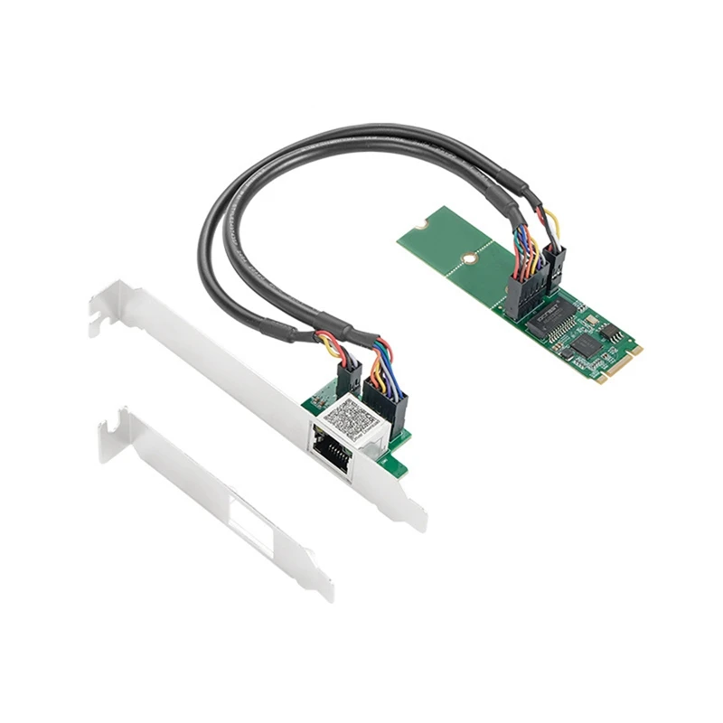 Сетевая карта I225 2,5G 2500 Мбит/с M.2 B Key M Key для Pcie 2,5 Gb Ethernet Card, сетевая карта
Сетевая карта I225 2,5G 2500 Мбит/с M.2 B Key M Key для Pcie 2,5 Gb Ethernet Card, сетевая карта